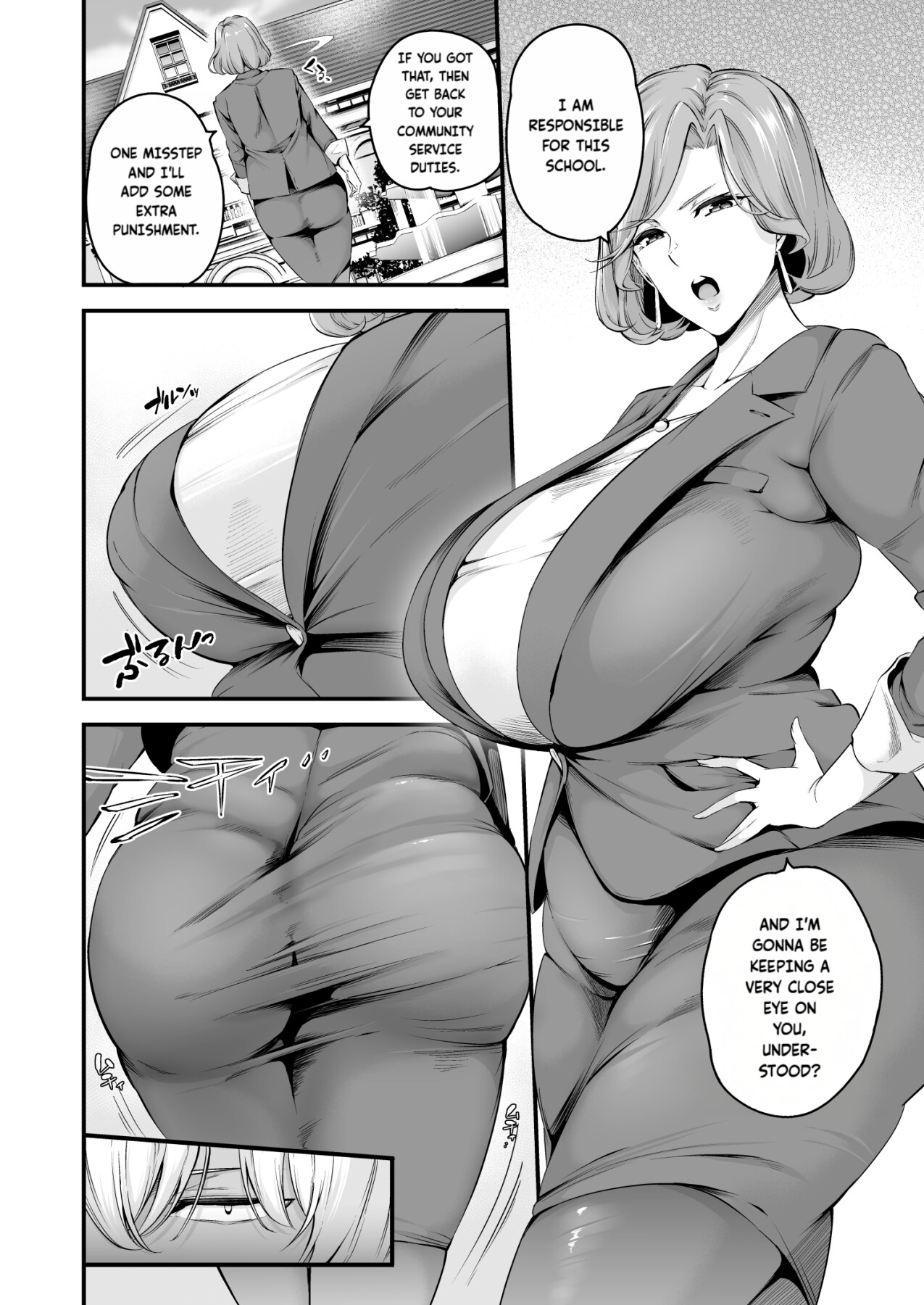 Hentai Manga Comic-The sow principal of Shiramine Academy PROLOGUE-Read-5